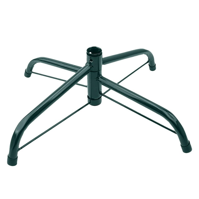 Metal Christmas Tree Stand with Enlarged Base Folding Xmas Holder Secure Heavy Duty Replacement Stand for Holiday