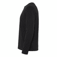 thumbnail image 3 of Playera George para Hombre Cuello Redondo Manga Larga Negro Talla CH, 3 of 4
