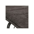 thumbnail image 5 of OSP Home Furnishings Halo 2-Pack Faux Leather Stacking Chairs with Sturdy Metal Frame, Charcoal Grey, 5 of 5