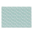 thumbnail image 1 of Blue and White Cutting Board, Hand-drawn Poppy Blossoms and Buds on Floral Ornamented Background, Decorative Tempered Glass Cutting and Serving Board, in 3 Sizes, by Ambesonne, 1 of 2