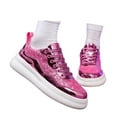 thumbnail image 3 of Mardi Gras & Valentine's Day Shoes for Women - Various Colors Sparkling Flat Casual Shoes Round Toe Everyday Comfort, 3 of 8