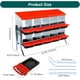 thumbnail image 5 of Caja Nido para Gallinas, 10 Compartimentos, Caja con Patas Metálicas, Caja Rodante para Huevos con Tapa Protectora, 5 of 7