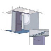 72 in. TopLine 71-222 Single Door Set