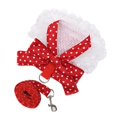 thumbnail image 1 of Princess Dog Harness With Bowknot and Leash For Outdoor Walking, 1 of 6
