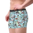 thumbnail image 2 of Daiia pirate with funny animals Men's Underwear Boxer Briefs, Cotton Stretch Moisture-Wicking Underwear-Large, 2 of 5