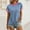 Blue, variant on New Summer Arrivals Olyvenn Womens Color Block Oversized Tops Trendy Casual Summer Textured Ribbed Knit T Shirts Loose Fit Short Sleeve Tshirts Pink S