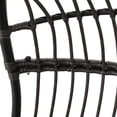 thumbnail image 5 of Christopher Knight Home Lombard Rattan Hanging Chair by  - 400 lb limit Light Brown + Black + Beige, 5 of 5