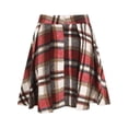 thumbnail image 5 of Women's Skirts Casual Trendy Mini Skirts Plaid Tweed Skirts, 5 of 8