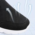 thumbnail image 6 of eileial Men Casual Dress Shoes Hands Free Slip on Fashion Sneakers Lightweight Breathable Walking Shoes Gym Tennis Athletic,White 7, 6 of 6