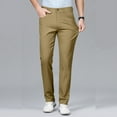 thumbnail image 5 of Futezty Men Straight Fit Cotton Stretch Pants, 5 of 5