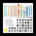 thumbnail image 1 of Mandala Dotting Tools Rock Dot Stencils for Painting Tool Set Craft Kits for Nail Mandala Arts Drawing, 1 of 8