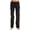 Solid Black, variant on 100% Cotton Jersey Women Plaid Pajama Pants Sleepwear (Solid Black, Small)