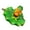 F Style, variant on JZROCKER Cartoon Floating Leaf Frogs Shape Floating Ornaments for Pond Pool Decoration