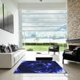 thumbnail image 6 of Ahgly Company Indoor Rectangle Patterned Sapphire Blue Area Rugs, 8' x 12', 6 of 6