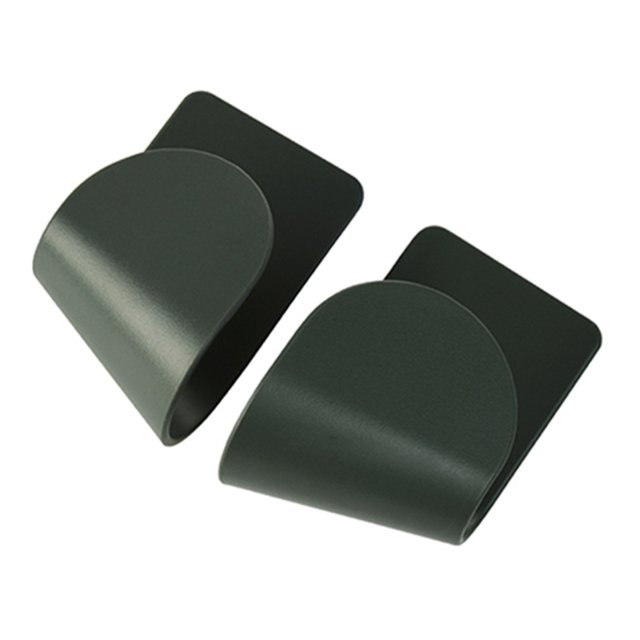2 uds. Soporte para tapa de olla, soporte colgante montado en la pared para cubierta de olla, organizador de cocina, estante de almacenamiento de Almacenamiento y organización del hogar Verde