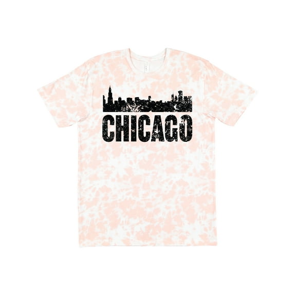 Inktastic Chicago Skyline Grunge T-Shirt
