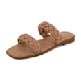 thumbnail image 1 of CUSHIONAIRE Women's Vicki Braided Slide Sandal +Memory Foam, 1 of 5