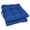 Royal Blue, variant on Blazing Needles 16-inch Solid Twill Square Tufted Chair Cushions (Set of 2)