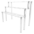 thumbnail image 3 of Ice Cream Cone Display Rack Transparent Acrylic Holding Cones For Family Gathering 1Pack, 3 of 4