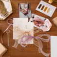 thumbnail image 3 of YSNOOWE 1Set Paper Wedding Vows Cards with Elegant Bowknot Pattern Perfect for Wedding Banquets, 3 of 8