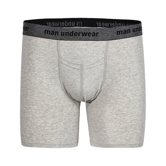 Sngxgn Men's Briefs, Soft & Breathable Underwear for Men(Grey,M)