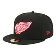 thumbnail image 3 of Men's New Era  Black Detroit Red Wings Zamboni 59FIFTY Fitted Hat, 3 of 7