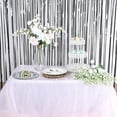 thumbnail image 2 of Efavormart 8ft Black Metallic Foil Fringe Curtain - Doorway and Party Backdrop Curtain for Wedding Decor, Birthday Parties Celebration, Baby Shower, Photo Booth Decoration, 2 of 6