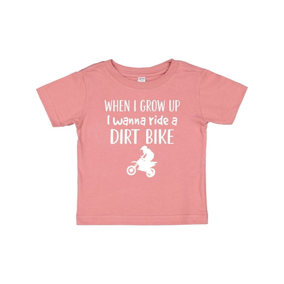 Inktastic Dirt Biking Motocross Future Dirt Biker Boys or Girls Baby T-Shirt