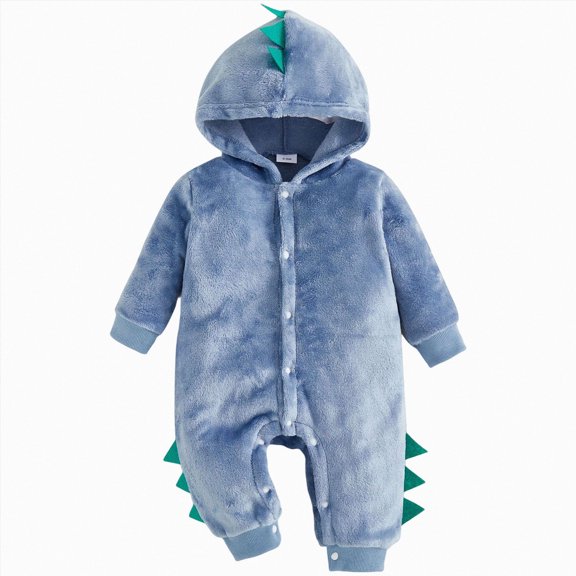 XZNPDUCQ 12-18 Months Unisex Baby Baby Romper Newborn Infant Clothes Boys And Girls Baby Rompers Sleep & Play One-Piece Bodysuit,A26-Blue