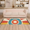 thumbnail image 2 of Yayeee Runner Rug for Bedroom 2'x6' Machine Washable Hallway Non Slip Mat, Colorful Circles, 2 of 8
