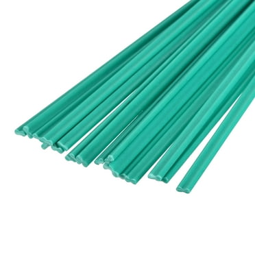 20pcs 8 Inch Plastic Welding Rods PVC Welding Strips Welder Rods for Plastic Welder,Car Bumper, Green