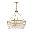 thumbnail image 4 of Windham 6-Light Pendant in Warm Brass, 4 of 6