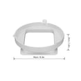 thumbnail image 2 of Adaptador de aire acondicionado portátil extensor acoplador interfaz de conducto de escape cuadrado para aire acondicionado móvil Midea 1P KY35, 2 of 9