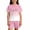 Pink, variant on Toddler Girls 2-Piece Casual Sets Short Sleeve Top with Cute Details and Matching Shorts Soft Summer Outfit Green Size 9-10 Years