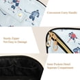 thumbnail image 5 of FORMRS Makeup Bag Travel Cosmetic Organizer for Women Fold Flat Zipper Pouch with Handle, Hockey Action Zone, 5 of 8