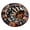 C, variant on Halloween Round Area Rug Ghost Staircase Well Cute Spooky 3D Illusion Floor Mat Quality Decor