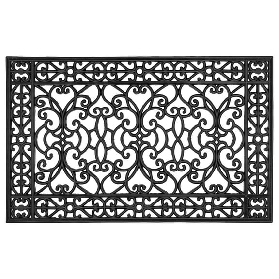 Calloway Mills 100% Rubber Anastasia Rubber Doormat 30" x 48"