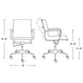 thumbnail image 5 of SOHO II Ribbed Management Office Chair (Tan), 5 of 5