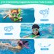 thumbnail image 2 of Set de Snorkel Gintenco para Niños con Máscara de Buceo y Gafas de Natación, 2 of 8