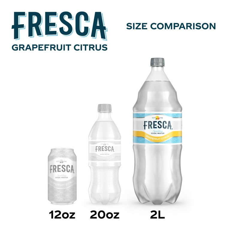 sayuras（fra-foa） / double EP Fresca, Grapefruit Citrus Soda Water Pop, 2 Liter Bottle - Walmart.com