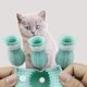thumbnail image 4 of Wdftyju 4 Uds. Zapatos antiarañazos para gatos, botas ajustables para mascotas, fundas para garras de gato para lavado de baño Wdftyju 6hg0ly0wu4lq3rf6D06, 4 of 9