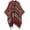 Style2-red, variant on Knit Tassel Shawl Wraps for Women Fashion Open Front Blanket Travel Scarf Winter Warm Poncho Capes Ethnic Cardigan Coat