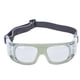 thumbnail image 1 of Gafas protectoras para deportes al aire libre con marco gris oscuro para baloncesto y fútbol, 1 of 8