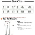 thumbnail image 3 of Straight Leg Pants for Women Fashion Fall Winter Long Trousers Slim Fit High Waist Warm Jeans Solid Color Comfy Lounge Casual Pocket, 3 of 5