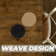 thumbnail image 3 of 4 Pcs Anti-high Temperature Round Pad Dining Table Placemats Dinner Supplies Woven Decor, 3 of 6