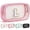 Pink, variant on YOOLIFE Initial Make Up Bag Travel Toiletry Bag, Clear Makeup Bag Preppy Stuff Travel Essentials Pink Gifts for Women Teen Girlfriend Teacher Mom Birthday Birthday Gifts for Her Wife White A