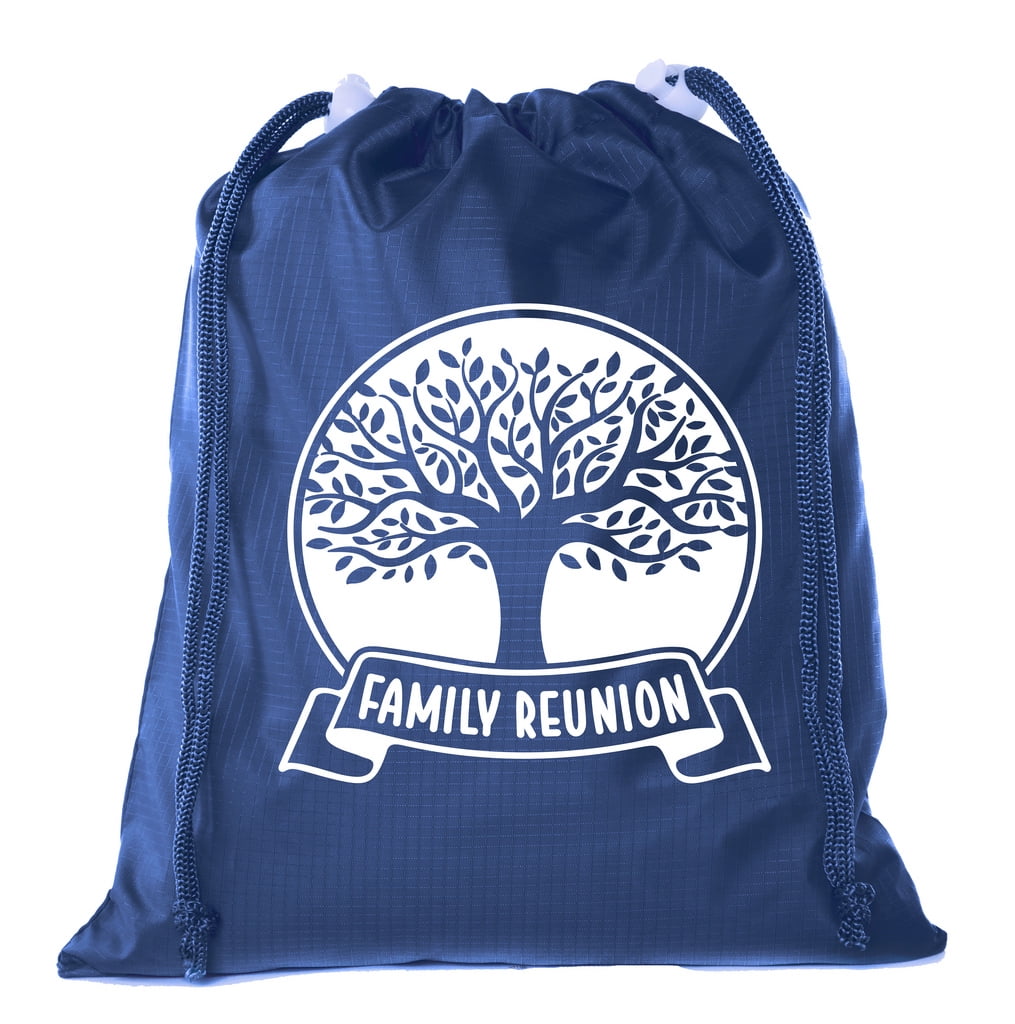 Family Reunion Gift Bags Mini Drawstring Bags for Family Reunions
