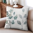 thumbnail image 6 of Plant Objects White Natural Greenery Twig Throw Pillow Covers 18 X 18 Inch, Set Of 4, Linen Study Sofa Cushion Cover Indoor Living Room Home Decor, 6 of 7