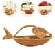 thumbnail image 4 of Cesta de frutas de imitación de ratán, cesta para guardar bocadillos, cesta multifuncional para pan, 4 of 7