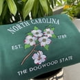 thumbnail image 2 of Embroidered North Carolina Dogwood State Sweatshirt, 2 of 5